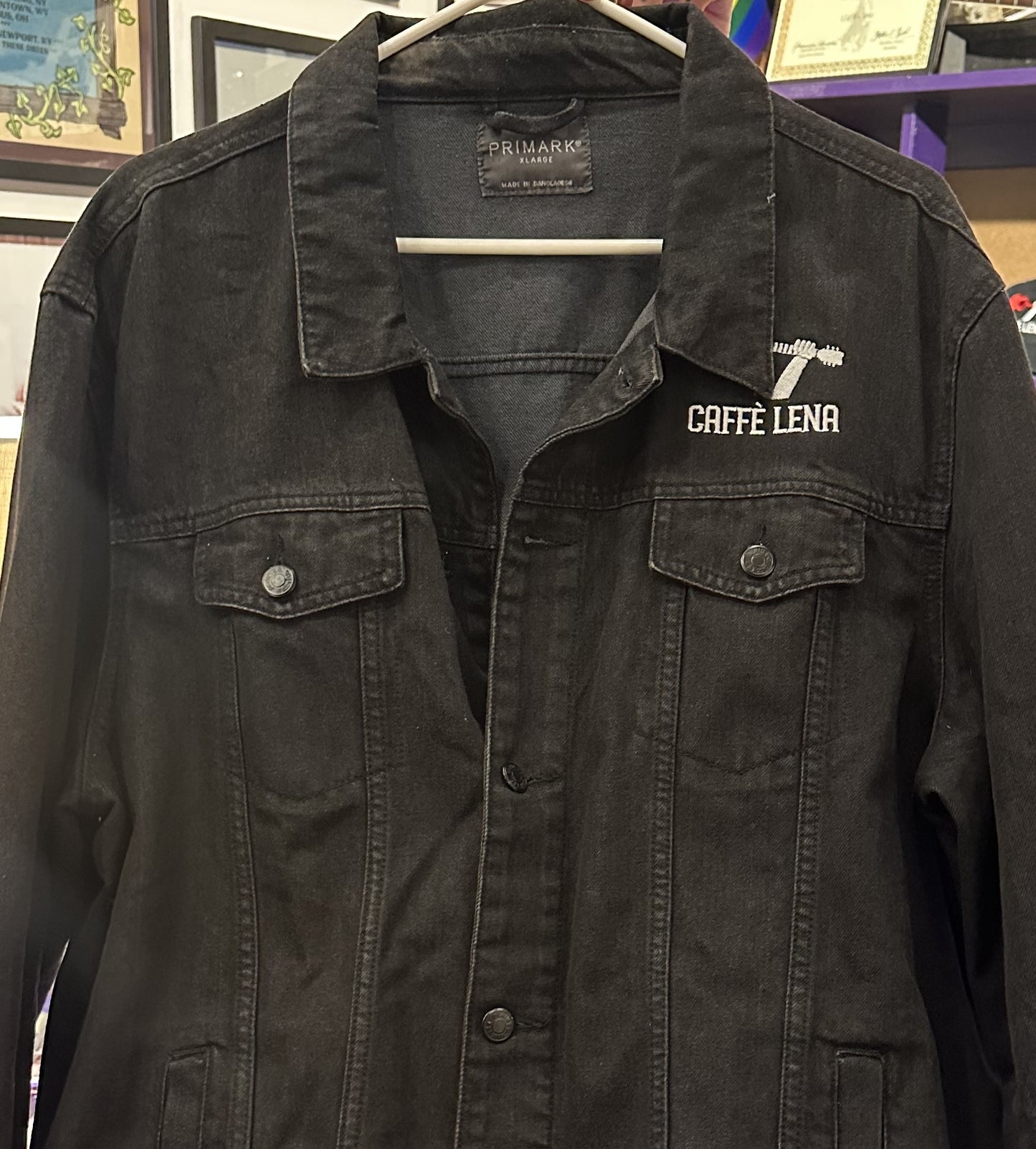 Upcycled Embroidered Denim Jacket