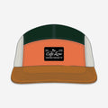 Caffè Lena Trail Hat in Forest/Rust (placeholder image)