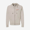 Caffè Lena Zip Hoodie in sand, front (placeholder image)