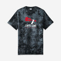 Guitar Arm Tie-Dye Tee, black crystal tie-dye (placeholder image)