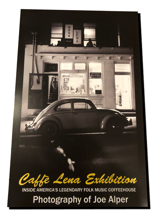 Caffé Lena Exhibition Poster